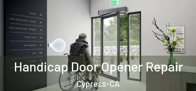  Handicap Door Opener Repair Cypress-CA